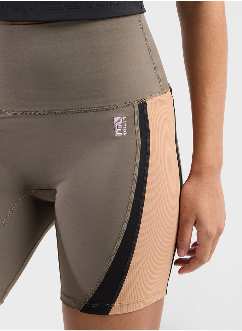 P.E Nation 7" Headline Bike Shorts  - Image 3
