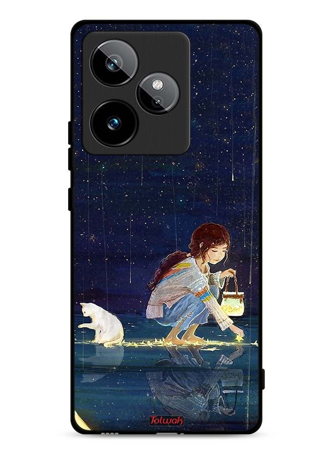 Tolwak Realme GT 7 5G Protective Case Cover Collecting Stars Art