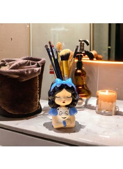 Taşdevri Life Tasdevri Life Pencil Holder Succulent Flower Pot Holder Figurine Girl Large Size  - Image 2