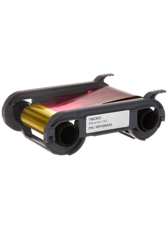 Consumables, YMCKO Color Ribbon, Primacy Compatible, 300 Prints – 1 Roll