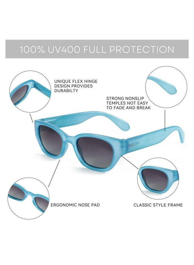 ZENOTTIC Trendy Narrow Rectangle Sunglasses For Women Small Fashion Polarized Cat Eye Sun Glasses Uv400 Protection - Image 5