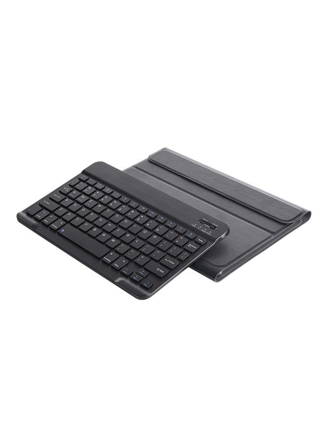 Green Tiger DY720 Galaxy Tab S5e T720 T725 Detachable Plastic Bluetooth Keyboard Leather Tablet Case with Holder Black - Image 4