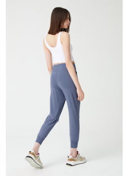 Los Ojos Women's Anthracite High Waist Jogger Sweatpants Joggers  - Image 1
