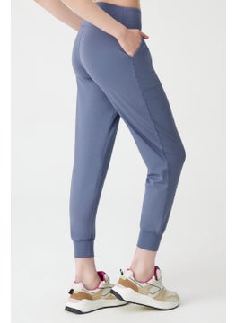 Los Ojos Women's Anthracite High Waist Jogger Sweatpants Joggers  - Image 4
