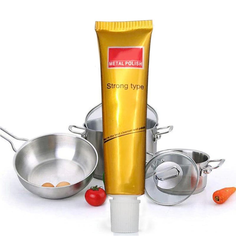 Kitchen cleaning paste, stainless steel household descaling, pot cleaning and rust removal, multi-functional stain remover, metal polishing paste - Image 5