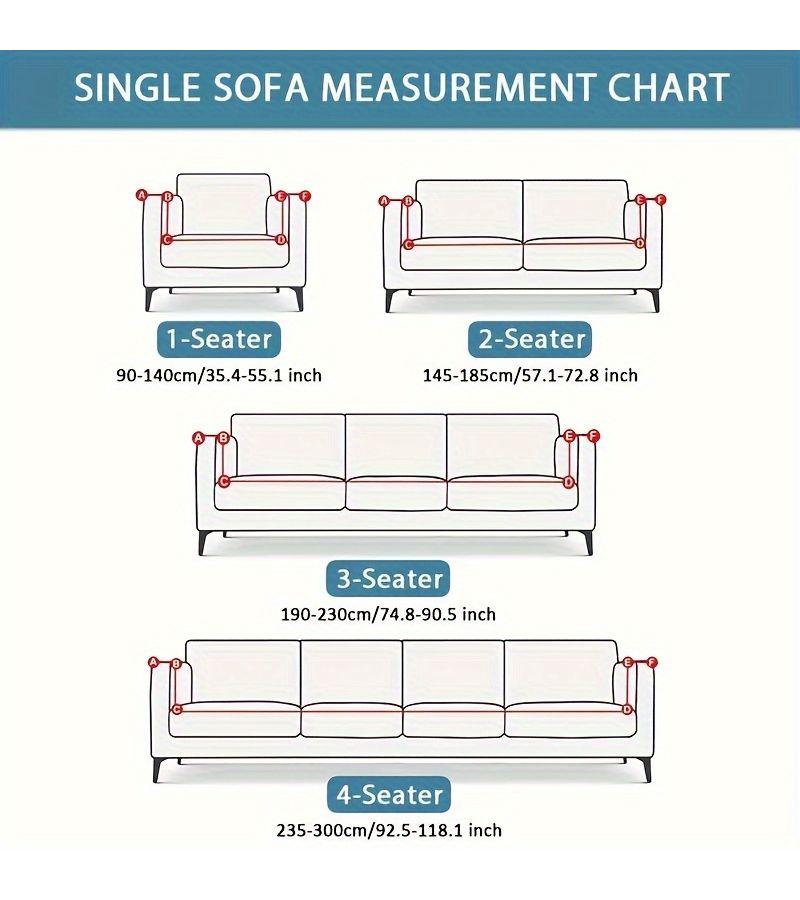 1pc All Season Universal High Elastic Full Cover Sofa Protector Anti Slip Dust Proof With Foam Strip And Matching Pillowcase For Bedroom Office Living Room Furniture Decoration Black And White Impression Single - Image 3