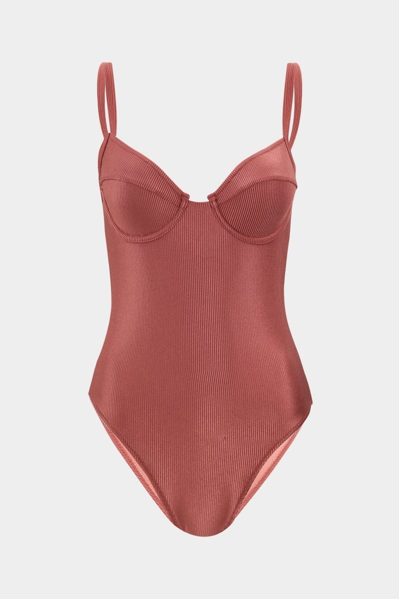 Açelya Okcu Acelya Okcu Premium Belt Detailed Diana Fit Women's Swimsuit  - Image 2