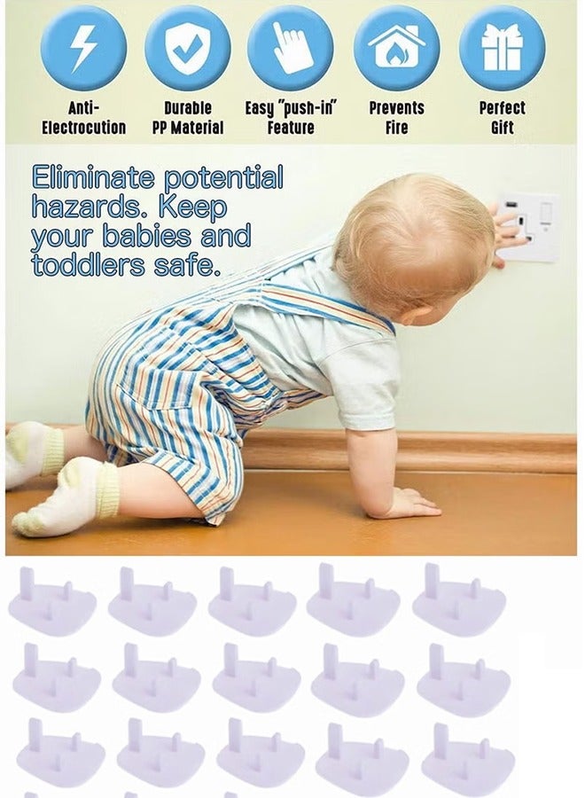 15Pcs Baby Safety Socket Plug Cover Set Baby Proofing Plug Covers Suitable for Kids Babies and Schools - Image 1