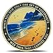 Rumkou Footprints in The Sand Religious Challenge Coin Deuteronomy 318 Scripture Coins with Divine Encouragement - Image 2