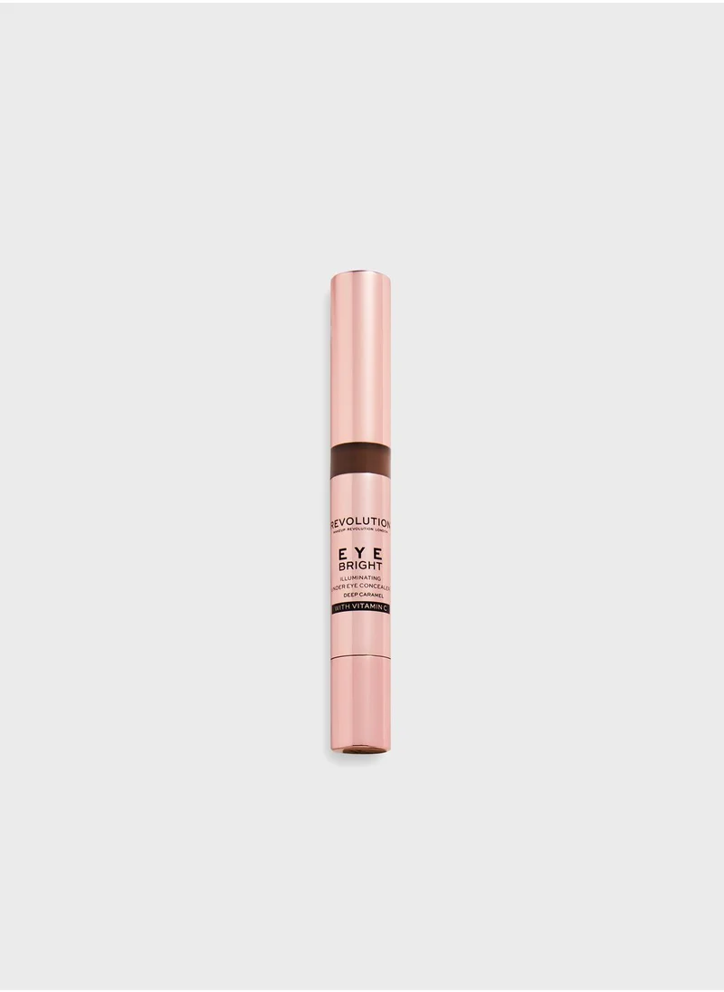 REVOLUTION Eye Bright Concealer Deep Caramel