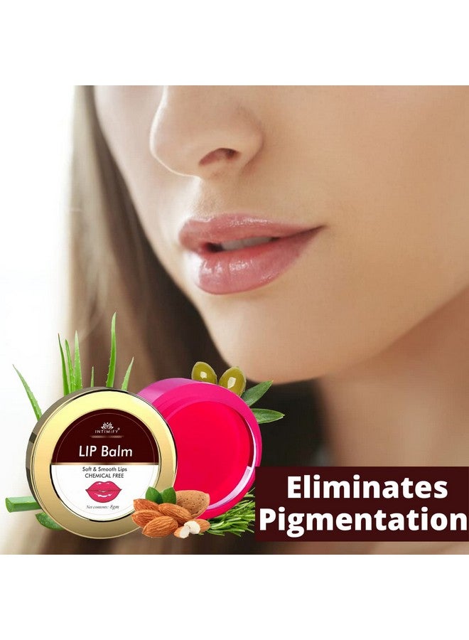 INTIMIFY بلسم الشفاه الطبيعي INTIMIFY لتفتيح الشفاه الداكنة للنساء والرجال، بلسم تفتيح الشفاه للشفاه الداكنة لجميع أنواع البشرة 8 جرام (عبوة من 1) - Image 4