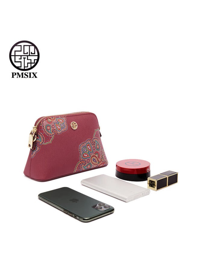 Pmsix Women's Handbag, Mother's Birthday Gift, Chinese-style Crossbody Clutch, Fashionable Versatile Elegant Ladies' Shoulder Bag - Image 4