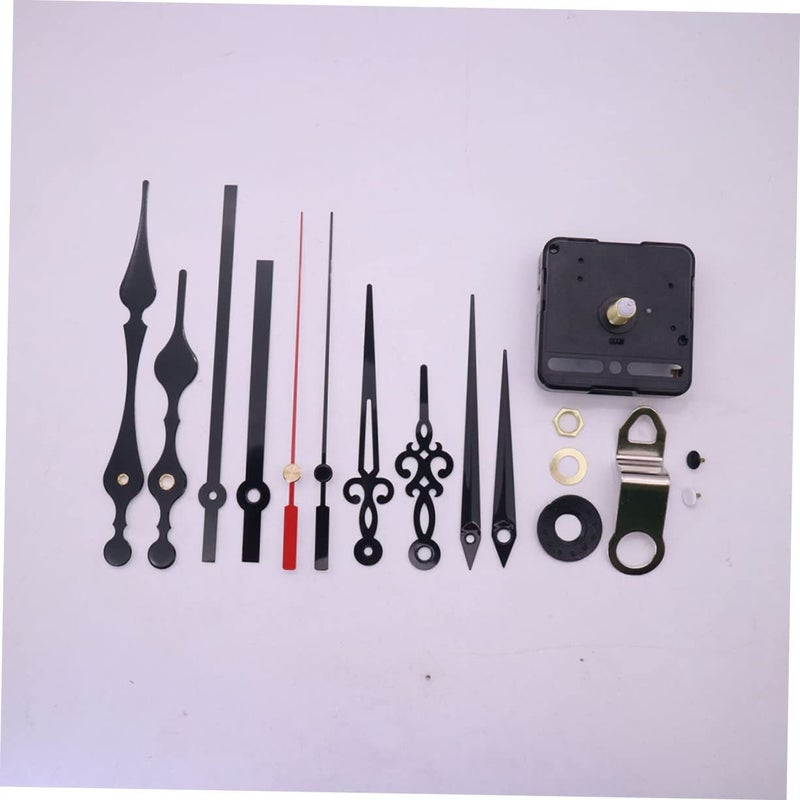 Long Shaft Metal Clock Movement DIY Replacement Parts Set - Image 4