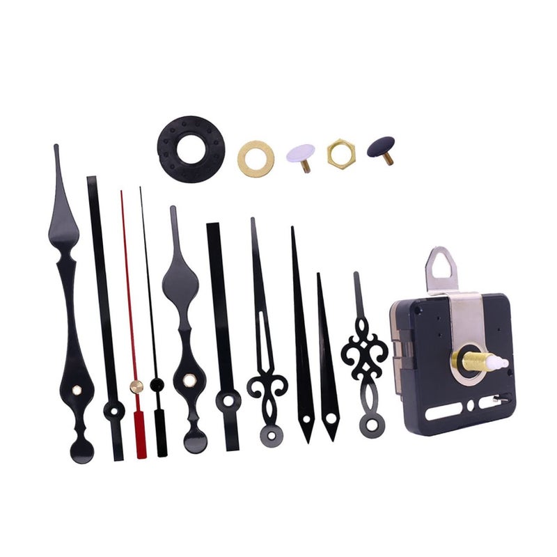 Long Shaft Metal Clock Movement DIY Replacement Parts Set - Image 2