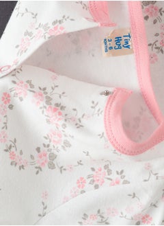 Tiny Hug Girls Sleep Suit with Mittens, Soft and Comfortable Sleepwear for Girls  - Image 4