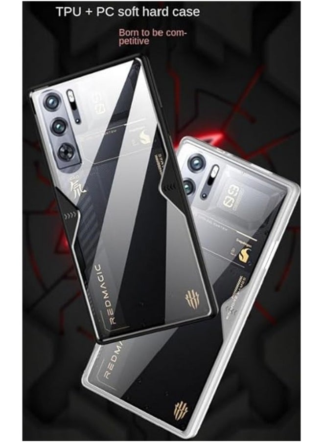 General Compatible with Red Magic 9 Pro/Pro Plus Clear Case, No-Yellowing Full Body Protective Cover Phone Case, Shock-Absorbing Corners, Scratch Resistant, Military Grade Protection  - Image 4