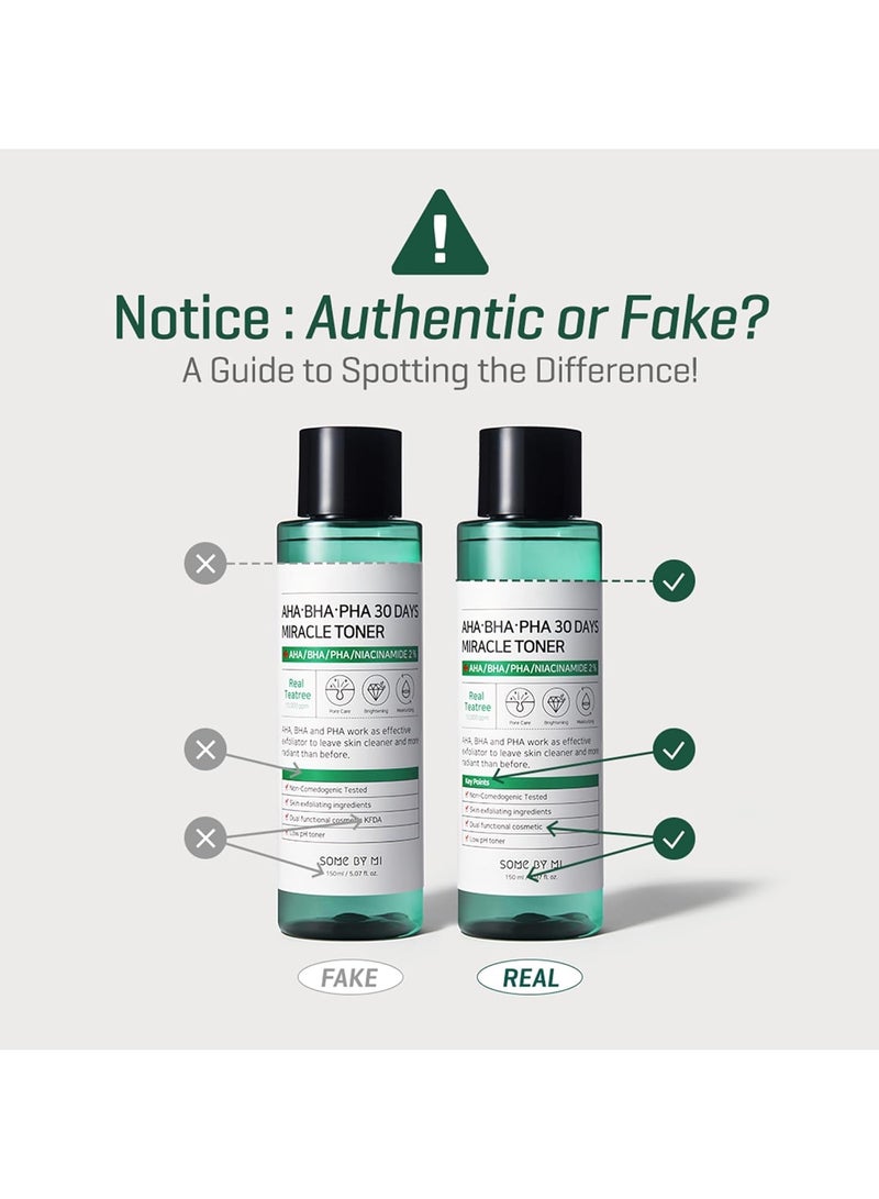 Some by Mi AHA BHA PHA 30 Days Miracle Toner 150ml - Image 2