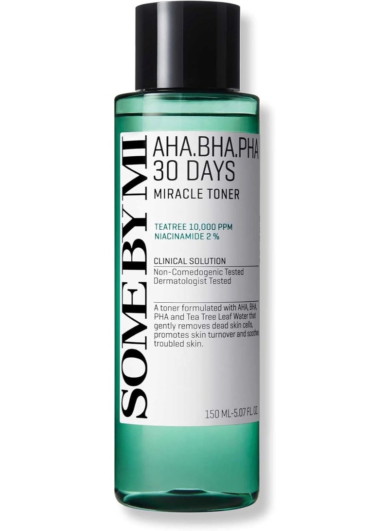 Some by Mi AHA BHA PHA 30 Days Miracle Toner 150ml - Image 1