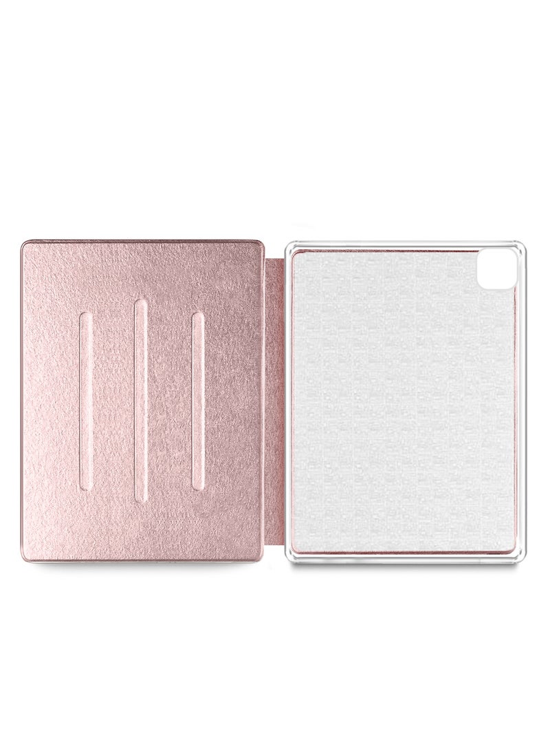 Wtech Folio Flip Trifold Leather Stand Case Cover for Apple iPad Pro 12.9 inch 2021 - Image 4