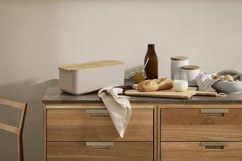 BS Eva Solo Bread Bin with Bamboo Lid - Image 5