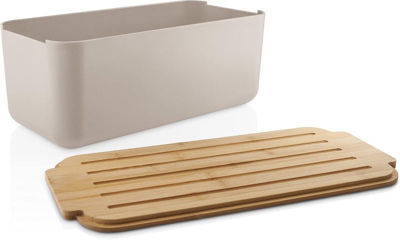 BS Eva Solo Bread Bin with Bamboo Lid - Image 4