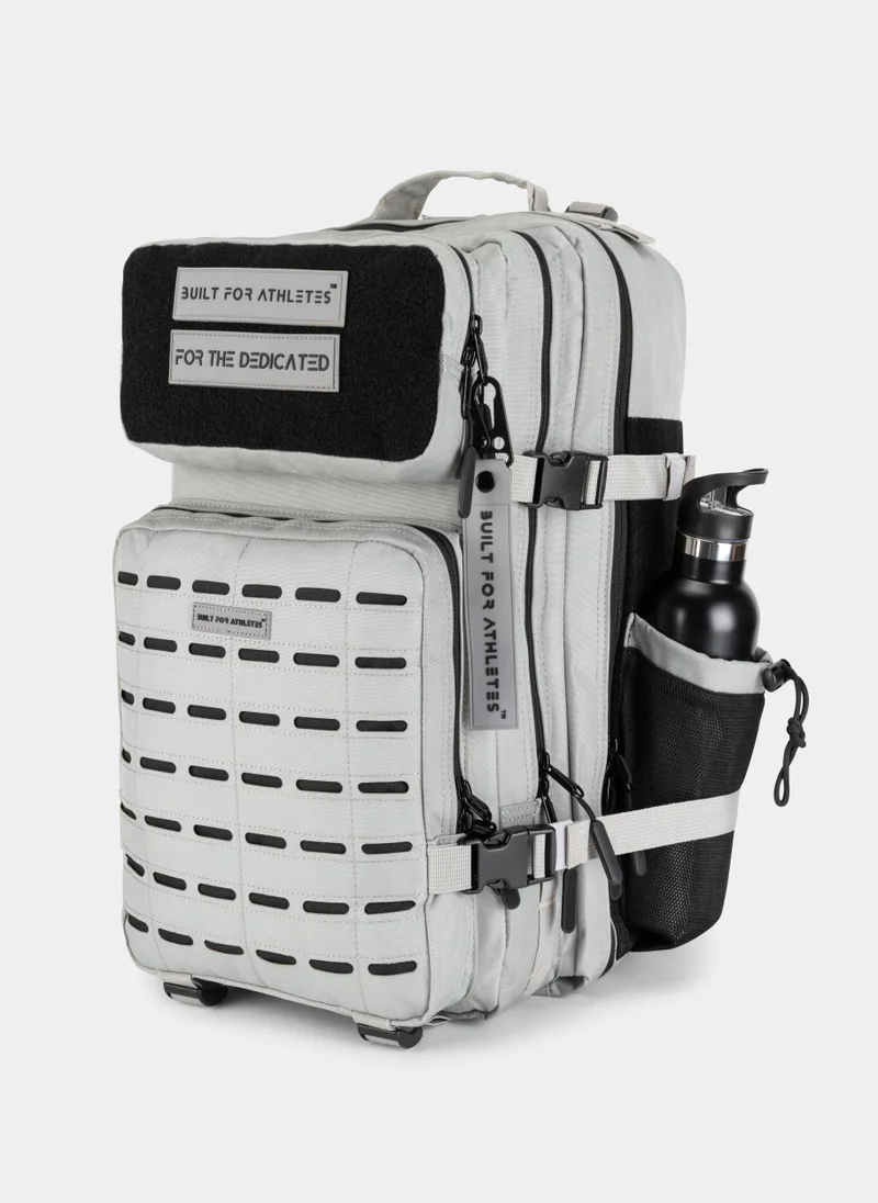 Built for Athletes LARGE GYM BACK PACK BUILT FOR ATHLETES GREYSCALE
