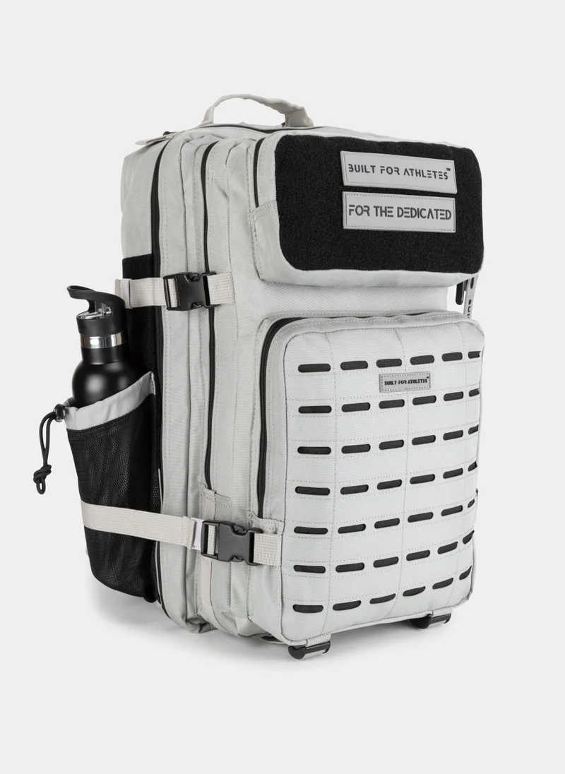 Built for Athletes LARGE GYM BACK PACK BUILT FOR ATHLETES GREYSCALE