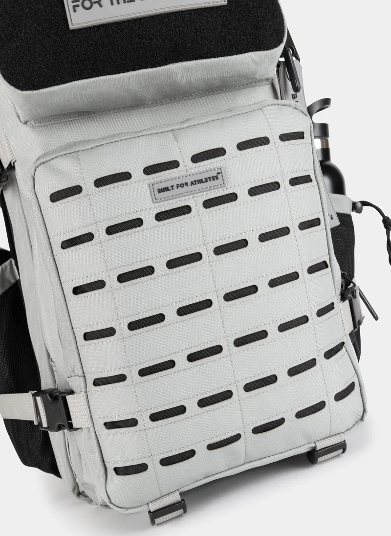 Built for Athletes LARGE GYM BACK PACK BUILT FOR ATHLETES GREYSCALE