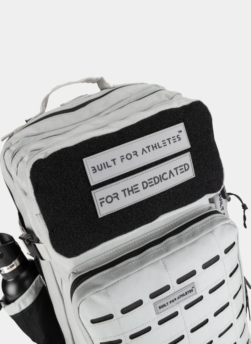 Built for Athletes LARGE GYM BACK PACK BUILT FOR ATHLETES GREYSCALE