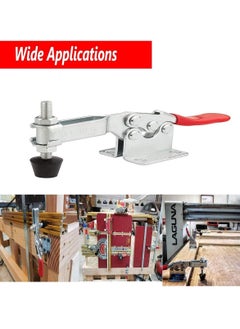 KASTWAVE 4Pcs Toggle Clamps Holding Capacity Stroke Push Pull Action Hand Tool Light Duty Toggle Clamp Tool  - Image 3