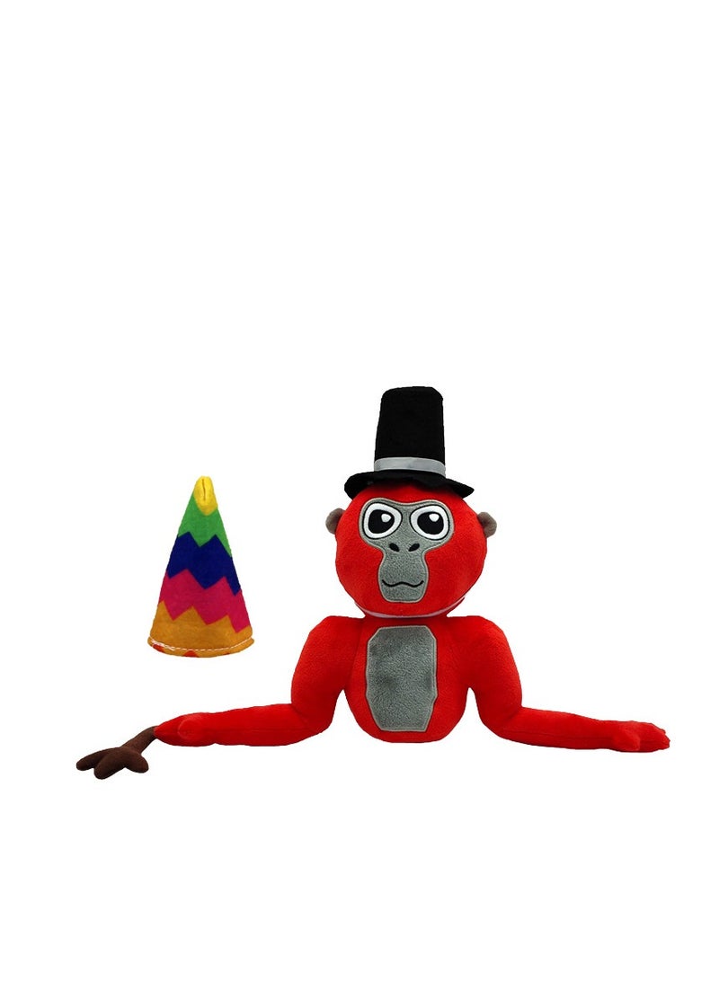 XiuWoo Gorilla Tag Plush Gorilla Tag Monke Plush Doll Toys, Stuffed Animals Toy Game Figure Doll Gift for Game Fans - Image 1