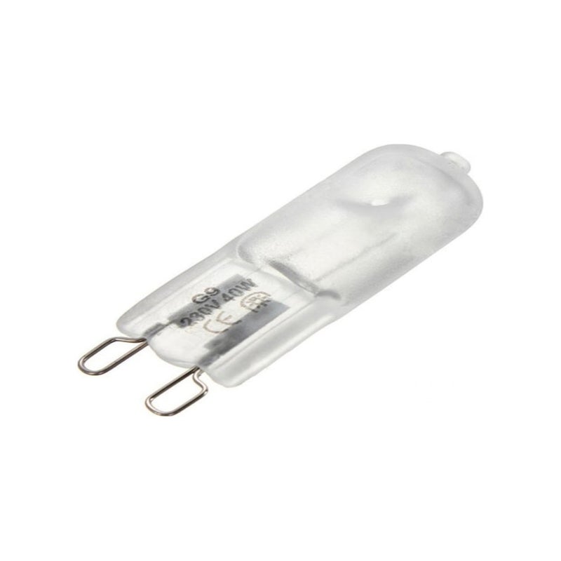 Two-pin plug-in crystal bulb, halogen bulb 40w 230v-240v frosted dimmable lamp - Image 3