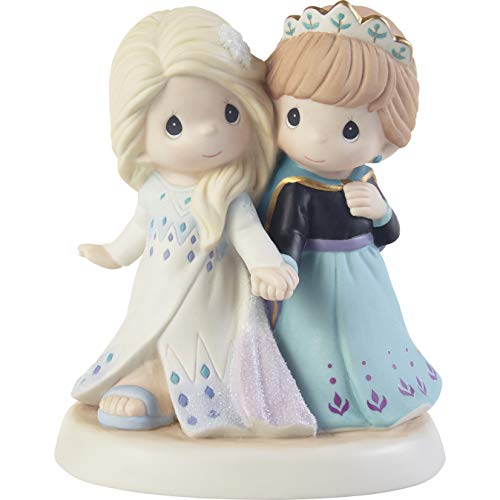 Precious Moments Precious Moments 203063 Disney Frozen Together Were Strong Bisque Porcelain Figurine