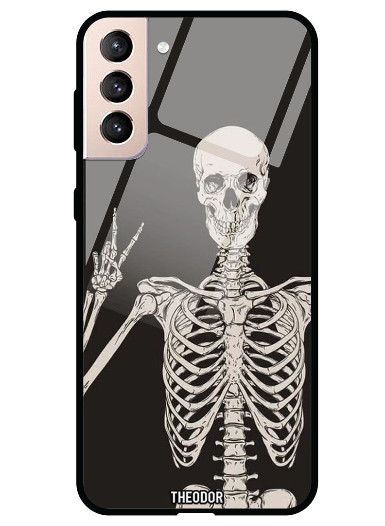 Theodor Protective Tempered Glass Case Cover Samsung Galaxy S21 PLUS  Victory - Image 1