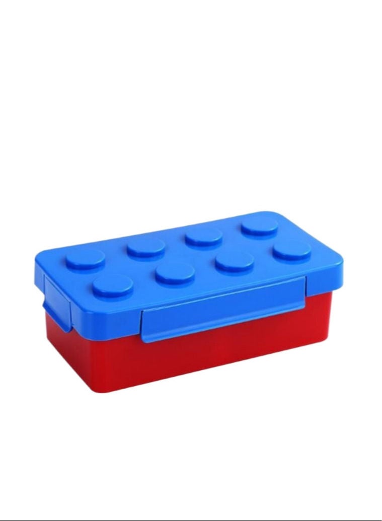 XiuWoo Buildable Building Block Lunch Box Picnic Bento Box With Blue Insulated Bag  - Image 5