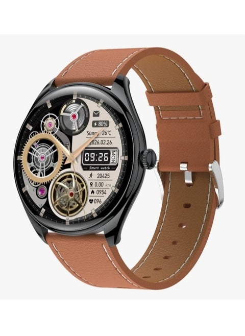Smart Watch Hoco Y22 AMOLED supports Bluetooth calls, IP67 water and dust resistance, with two straps, gift inside the box(black)