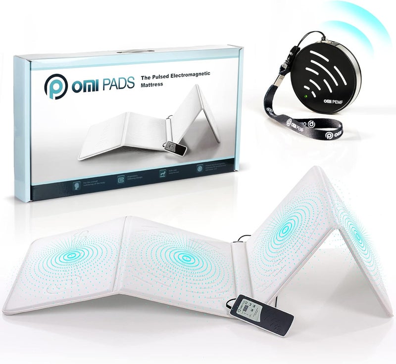 OMI Magnetic Field Therapy Mat  Full Body Mat for General Wellness Stress Relaxation  Boosted Energy Levels Magnetic Field Therapy with Controller  Portable Medallion Device - Image 1