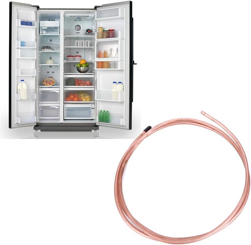 C1100 T2 Soft Copper Tube Coil 2m Refrigeration Pipe for AC and Refrigerator Flexible Copper Tubing 6mm OD 4.8mm ID 0.6mm Wall Thickness - Image 2