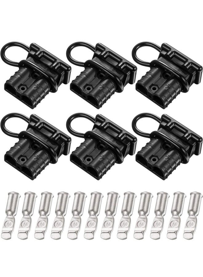 Generic Battery Quick Connect/Disconnect,Battery Quick Connectors Plug Kit Battery Connectors Quick Connect for Boat Marine Car Winch?black? - Image 1