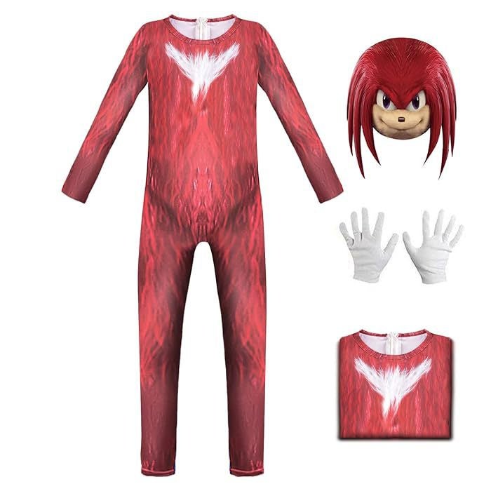 Sonic the Hedgehog Kids Cosplay Costume for Halloween