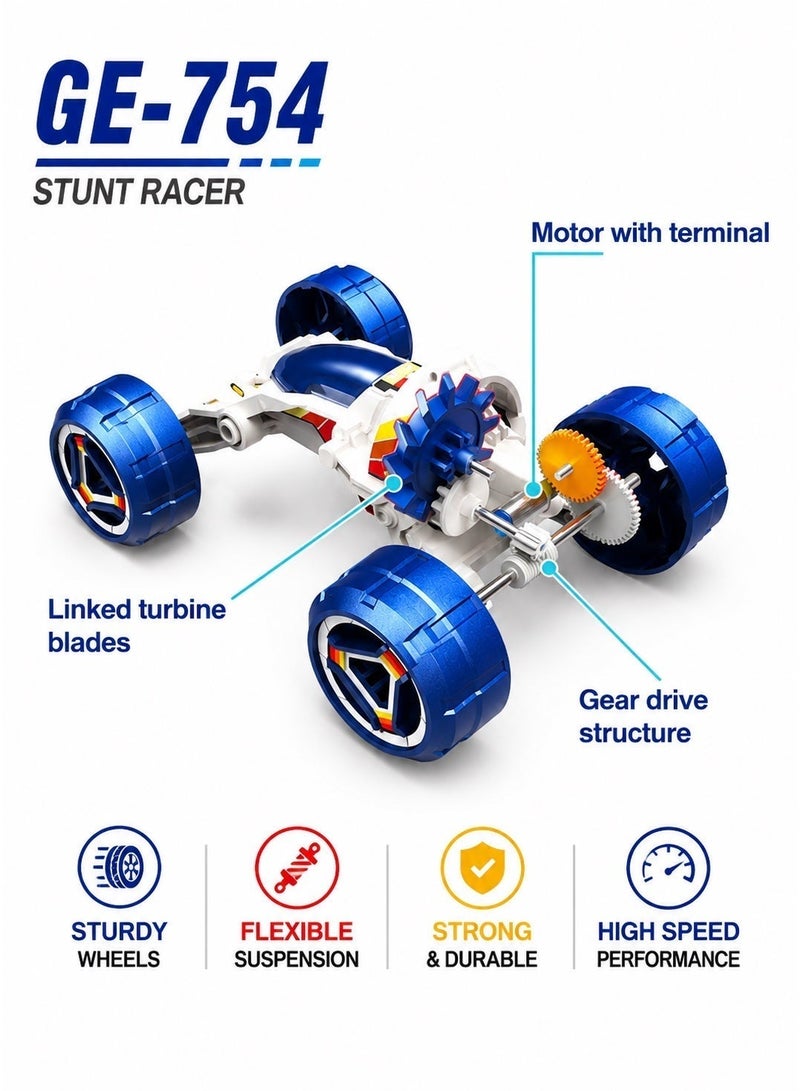 Pro'skit Pro’sKit GE-754 Salt Water Fuel Cell BajaRunner – DIY Eco-Friendly STEM Car Kit for Kids (Battery-Free, 5–7 Hour Run Time) - Image 3