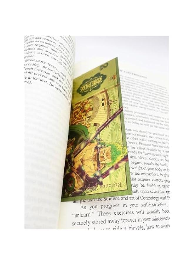 Generic Anime One Piece Gold Coated Bookmarks, Straw Hat Pirates Limited Edition Collectible Banknote (10 PCS, Gold) - Image 4