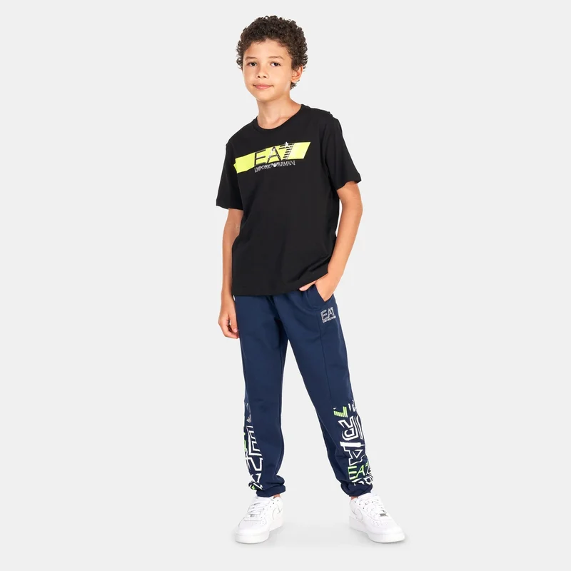 EA7 Emporio Armani Kids' Graphic Series T-Shirt