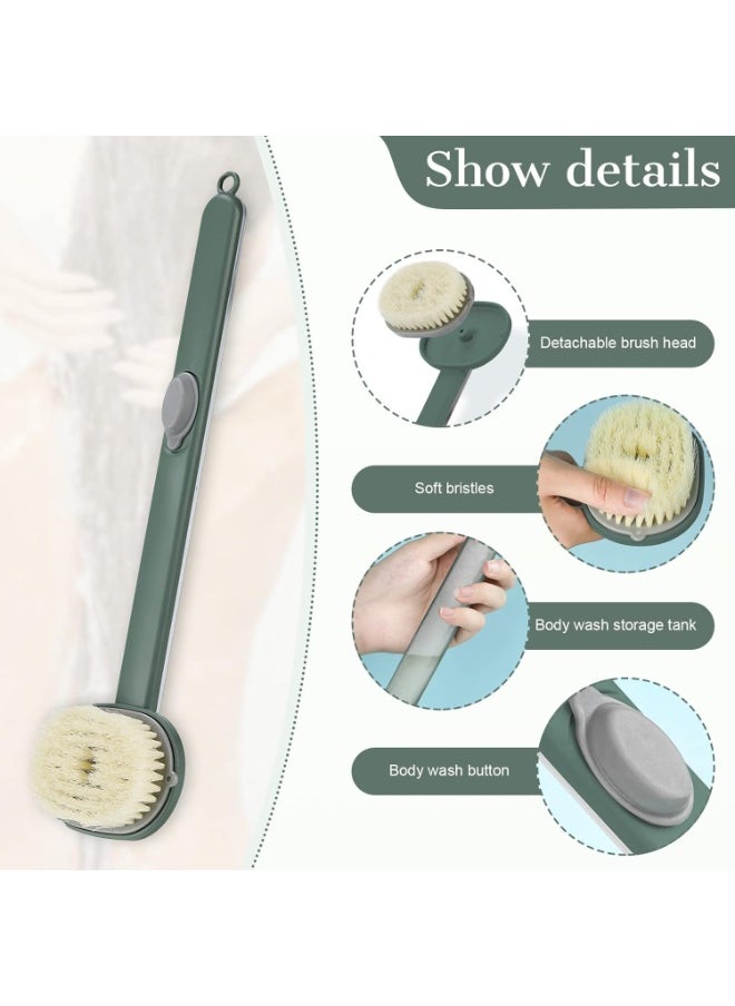Back Bath Brush with Shower Dispenser