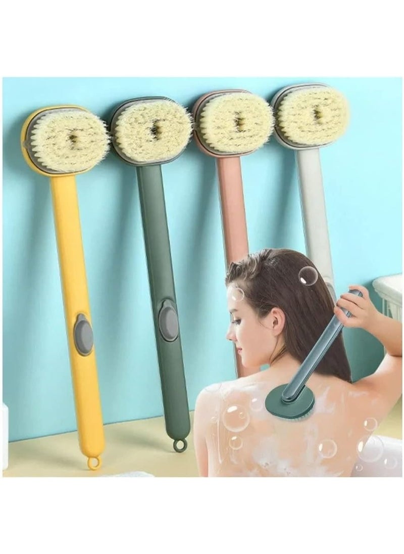 Back Bath Brush with Shower Dispenser
