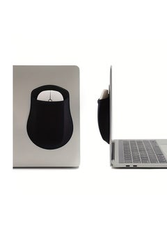 Generic 1 pc Universal Stick-On Mouse Pouch, Reusable Adhesive Wireless Mouse Holder, No Glue Residue, Compatible with  Slim Mice  - Image 1