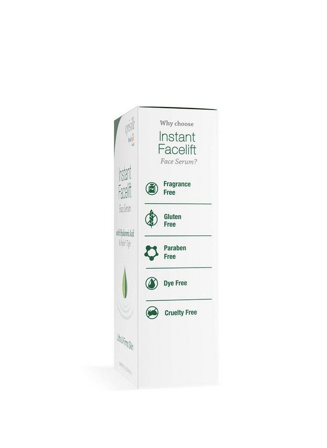 Hyalogic - Instant Facelift Serum W/ Hyaluronic Acid & Pepha Tight Formula To Lift Firm & Tighten Skin Hyaluronic Acid Serum For Facelessens Fines Lines & Wrinkles 1 Fl. Oz. Hyalogic Epsilk Brand - Image 1