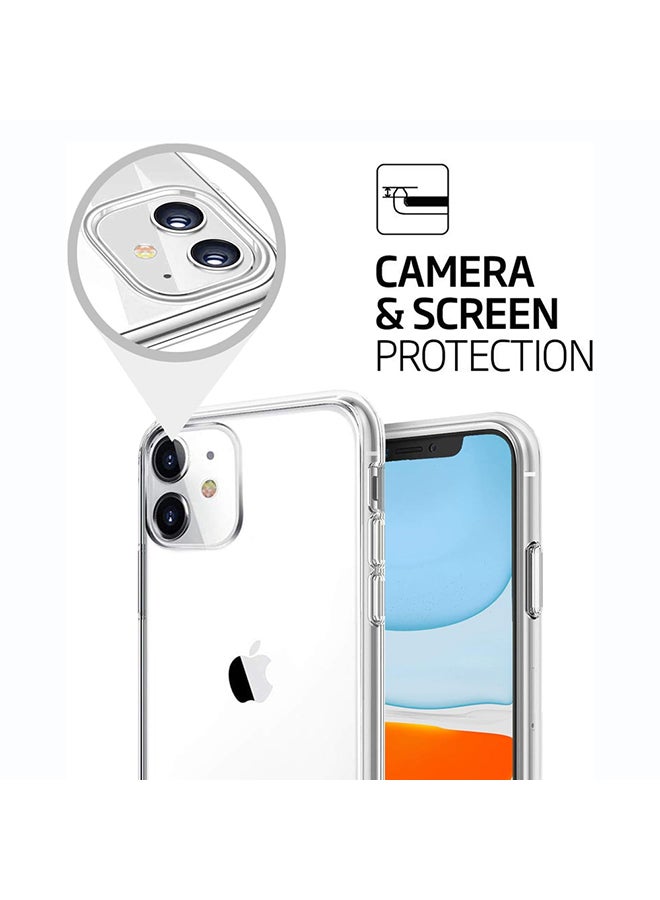 O Ozone Clear Classic Case Compatible With iPhone 11 | Transparent Slim Soft TPU Back Cover | Anti-Yellow Shockproof Protective Phone Case - Image 5