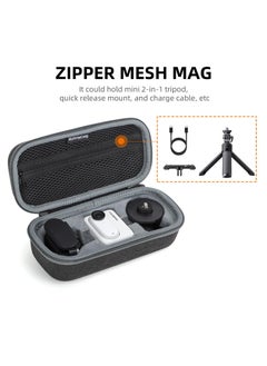Sunnylife Portable Carrying Case Hard EVA Travel Box Storage Bag for Insta360 GO 3 Action Camera  - Image 3