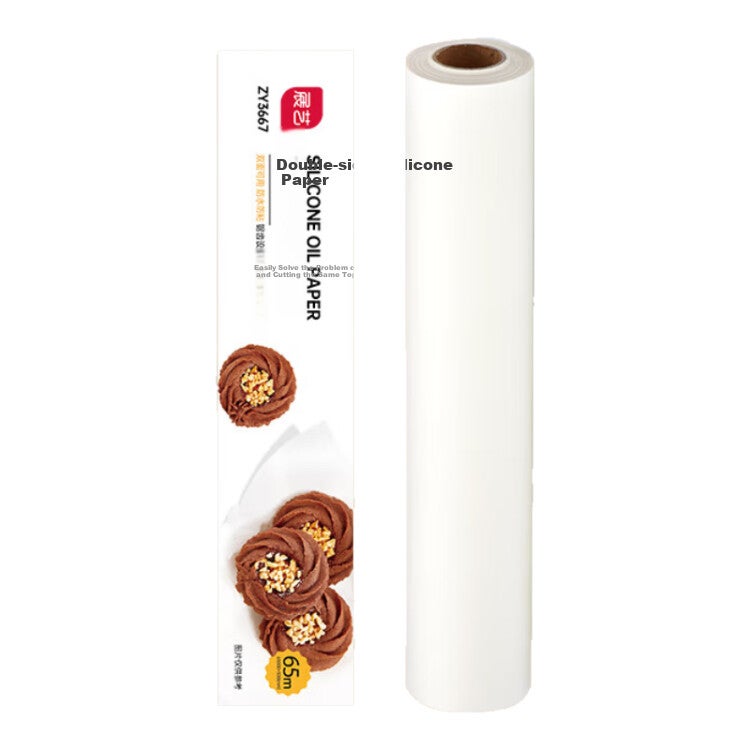 Zhanyi Silicone Paper 65m, Snack Air Fryer Oven Baking Paper Mat, Non-Stick Oil-Proof Food Grade - Image 2